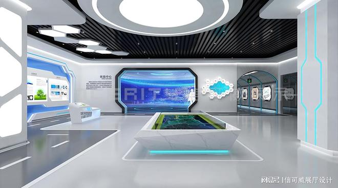 计公司口碑哪家好-深圳信可威爱游戏app体育中山展厅设(图6)